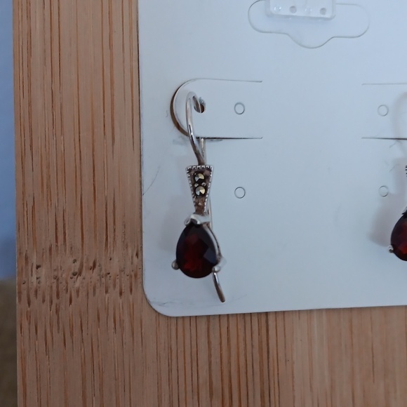 Silver Hook Style Earrings - Picture 8 of 9